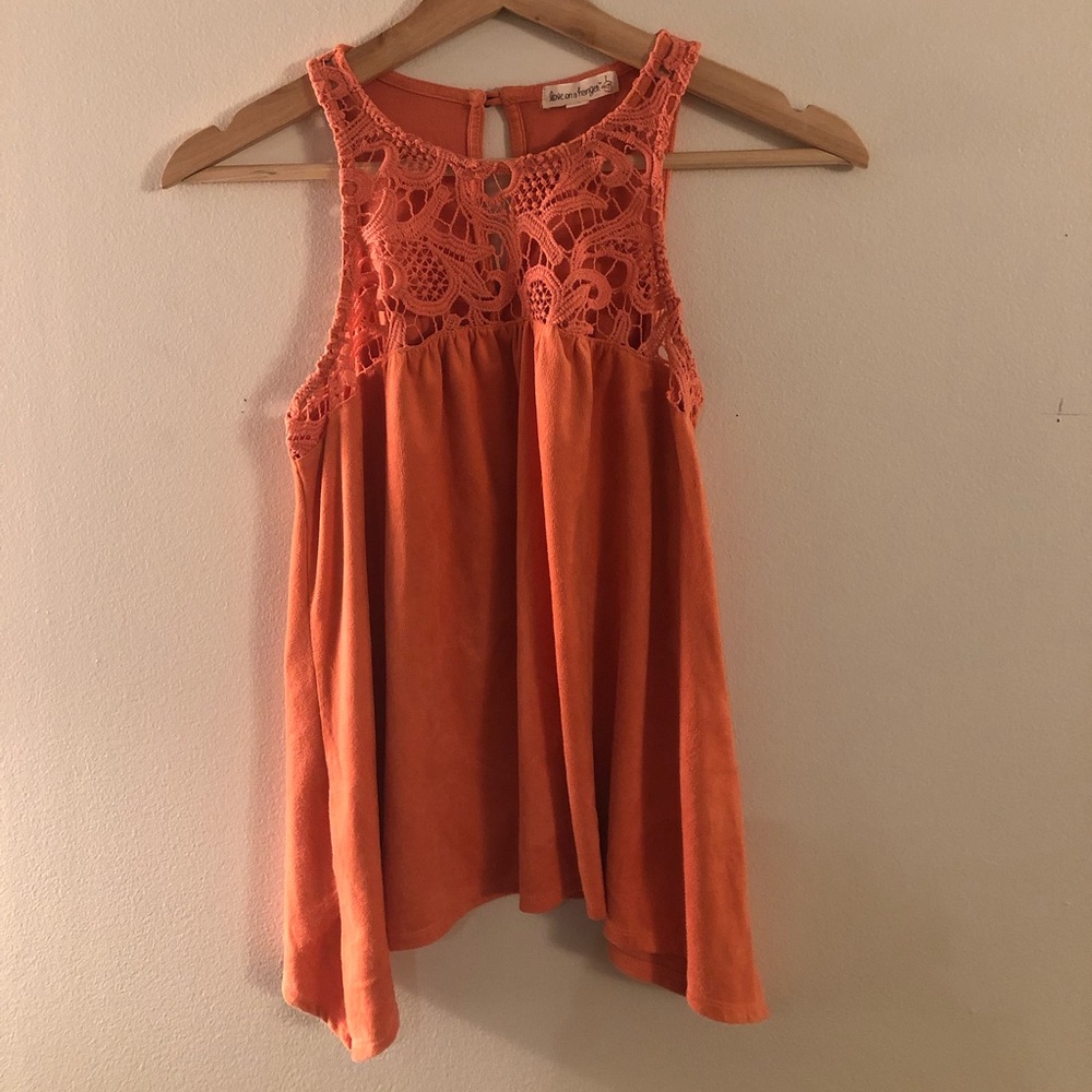 NWOT peach tank